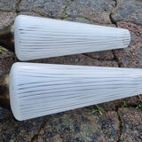 Pair of wall lamps, LUNEL edition, 1961, Paris, vintage 50s, 60s