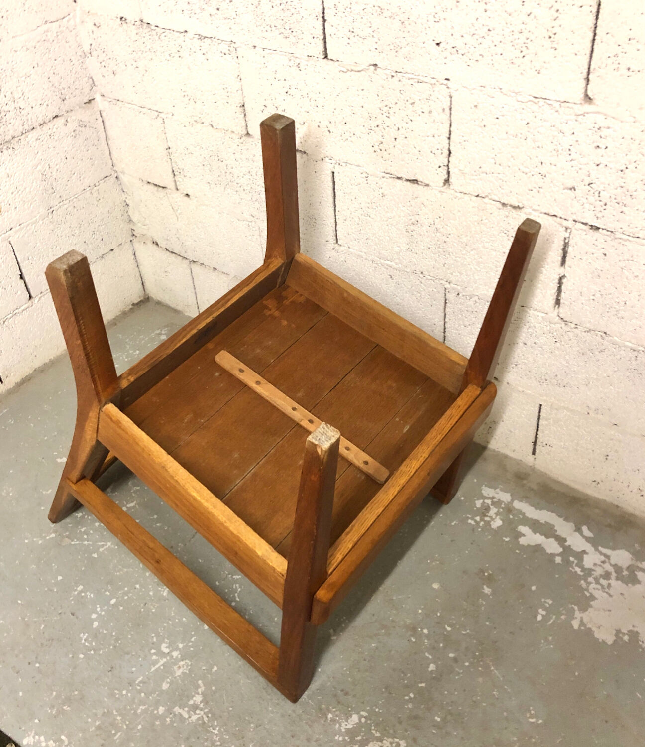 Reconstruction period armchair, René Gabriel style, 1950s