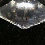 11 wine glasses in Crystal cut with diamond tip CRISTALLERIE DE LORRAINE