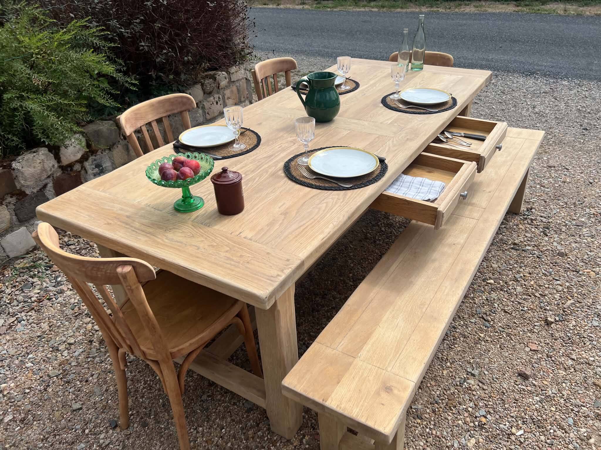 table de ferme
