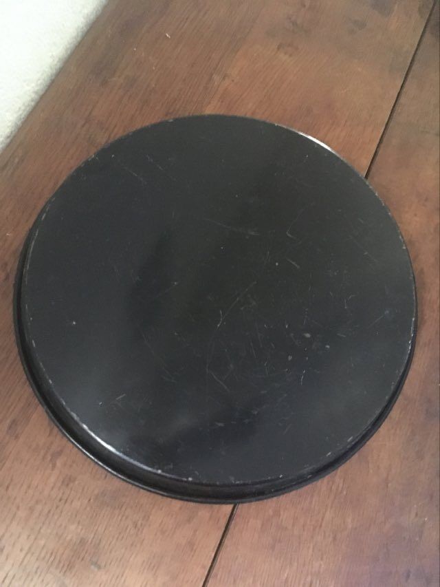 Napoleon III-style painted tole tray