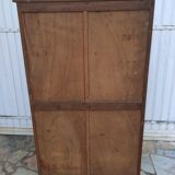 30s oak double curtain binder