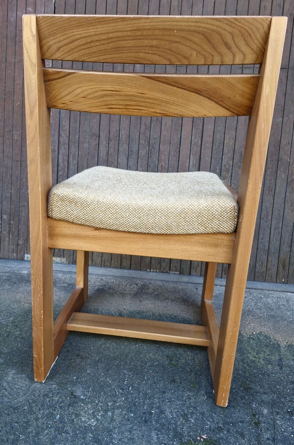 Maison regain set of 3 pieces in solid elm from the 70s and 80s.