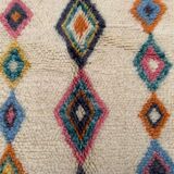 Colorful hand-woven Berber rug, size 150 x 250 cm