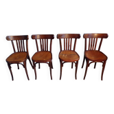 4 vintage bistro chairs