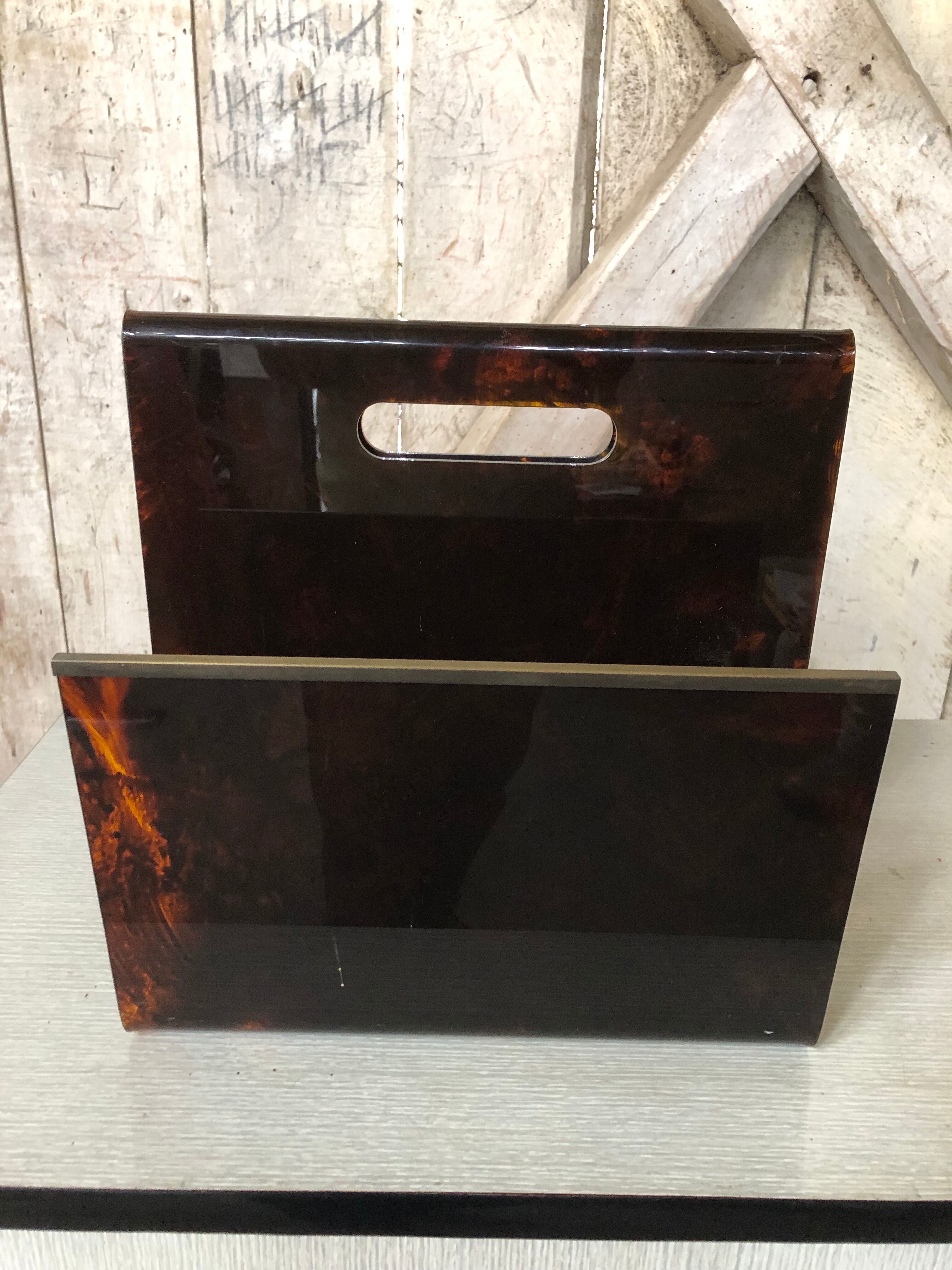 Old door reviews plexiglas curved marbled + baguettes brass vintage