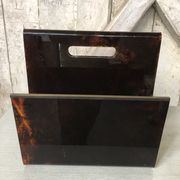 Old door reviews plexiglas curved marbled + baguettes brass vintage