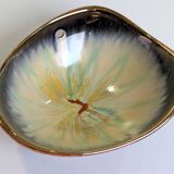 German glazed ceramic bowl db Höhr for Dümler & Breiden.