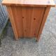 Old chest of drawers 3 drawers in vintage pine wood