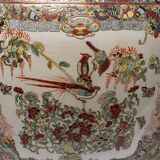 Pair fish aquarium - chinese porcelain - cloisonné enamel - canton - epoch: xxth century