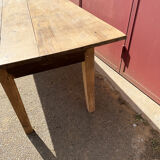 Table de ferme en chêne