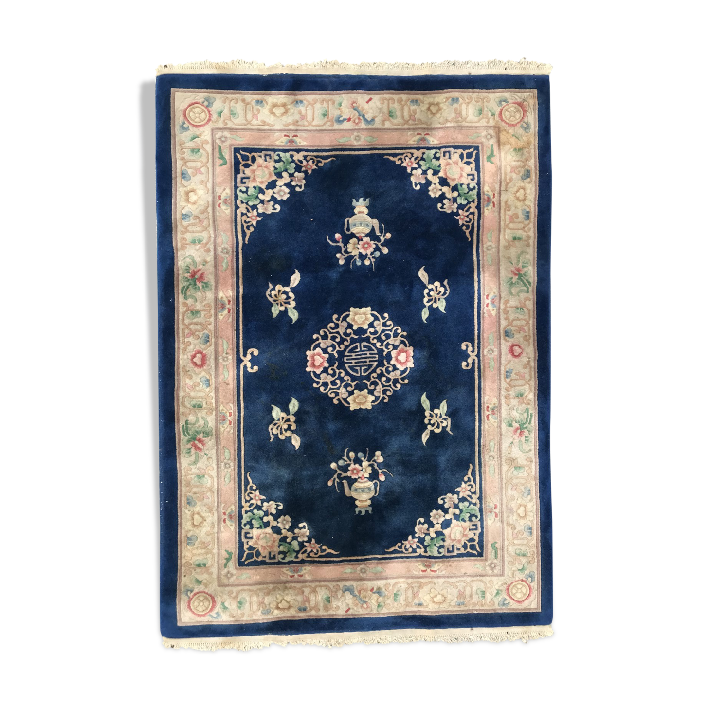 Chinese carpet  vintage 140 x 200 cm