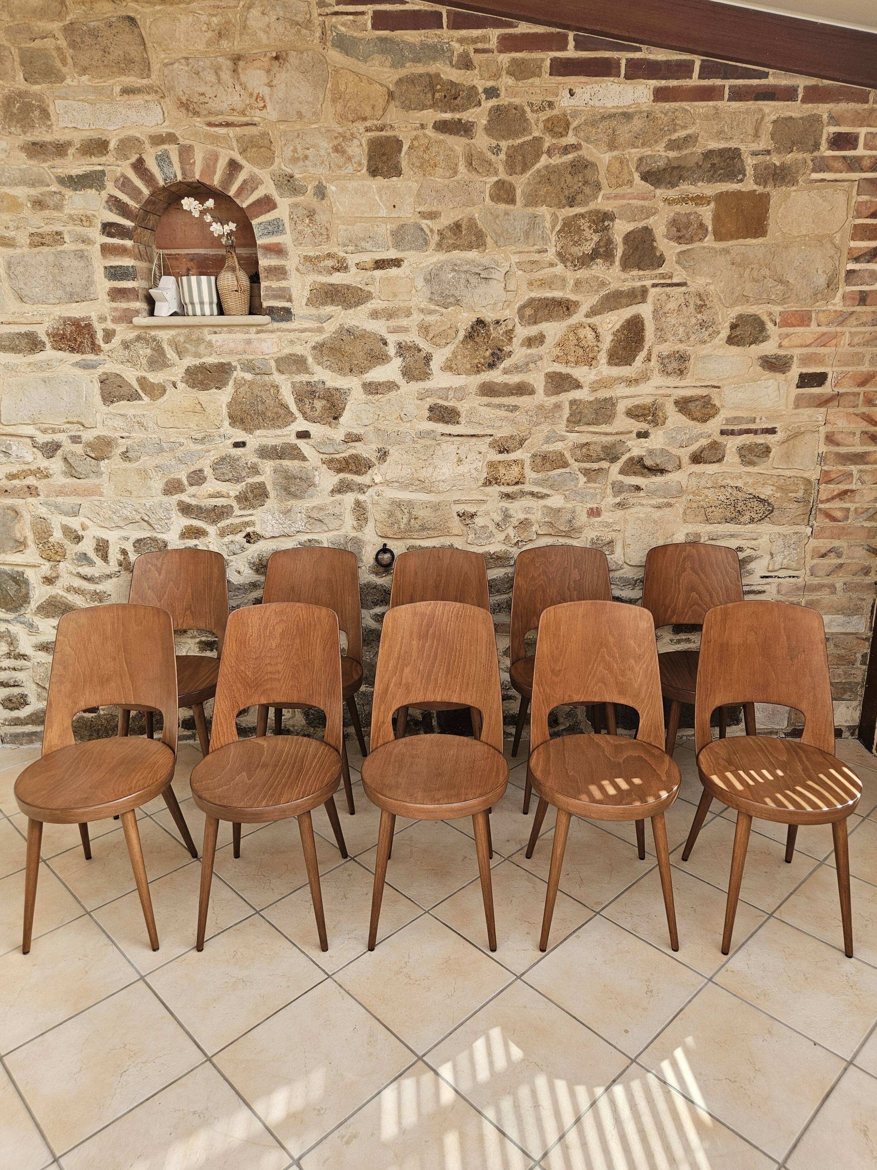 10 Baumann Mondor chairs