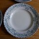 Lot 4 mismatched flat plates Terre de fer