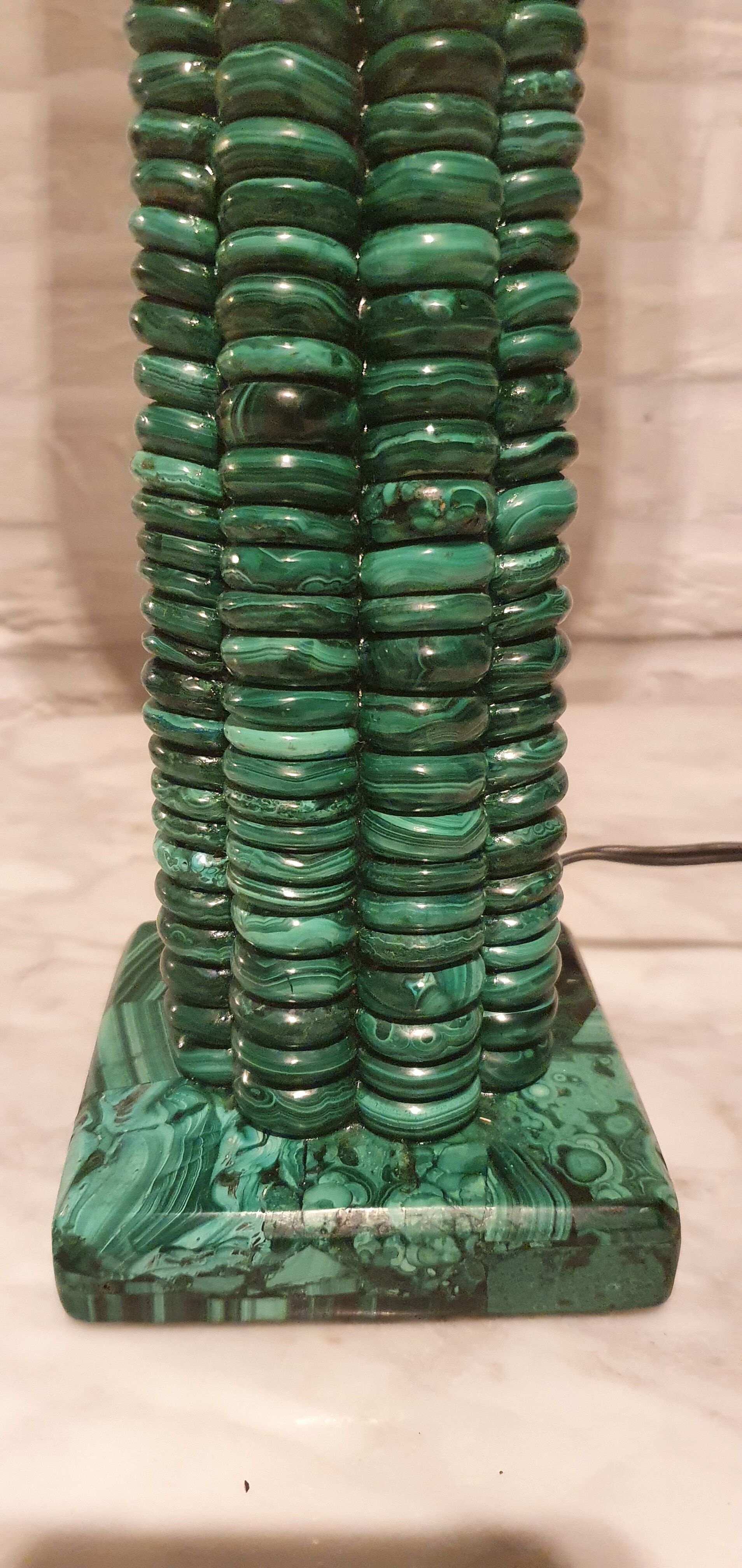 Malachite lamp, 50s