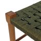 Vintage Stool Danish Papercord Rope Stool Mid Century