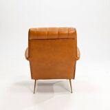 Italian armchair in the style of 'Lady' by Marco Zanuso for Arflex, 1950s