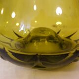 Set of two green bottles