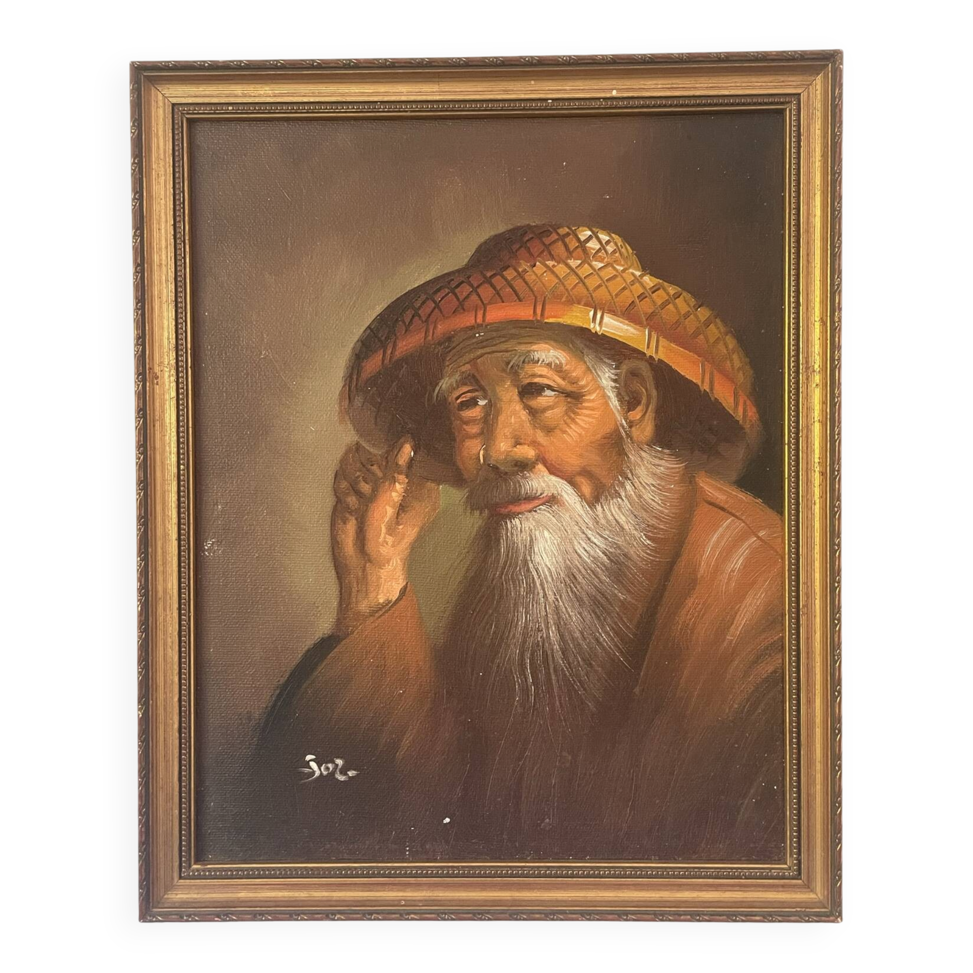 Portrait personnage chinois