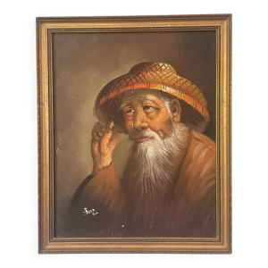 Portrait personnage chinois