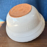 Large vintage Biot coupe in glazed ceramic, French craftsmanship.