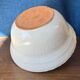 Large vintage Biot bowl in glazed ceramic, French craftsmanship.