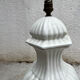 Earthenware lamp foot