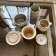 Stoneware herbal tea cup set La Hulotte Caylus