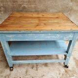 Old work table side table display table kitchen island