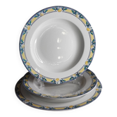 Lot assiettes ligne hotesse