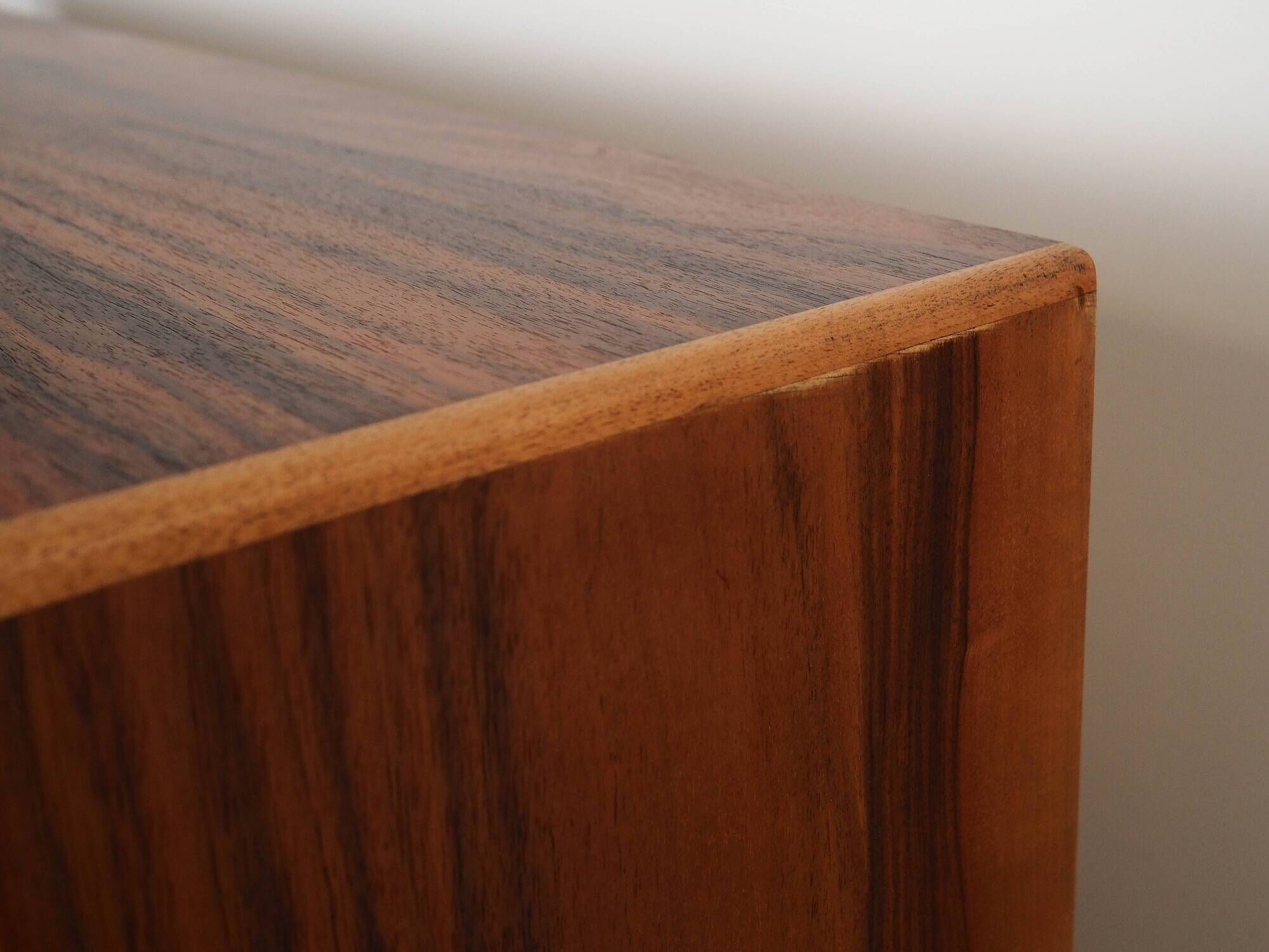 Walnut bookcase, Danish design, 1970s, production: Denmark
