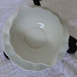 Giraud Limoges white porcelain sauce boat