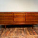 Mid century retro vintage rosewood sideboard by Alfred Cox 1960s