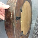 Round mirror Indian wooden massif diameter 50 cm