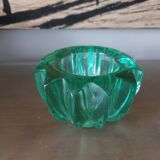 Cendrier vintage en verre
