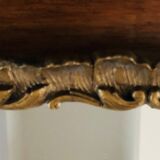 Carved wooden mirror 47x54cm