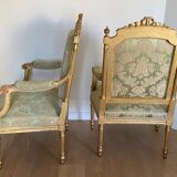 Salon Napoléon III style Louis XVI