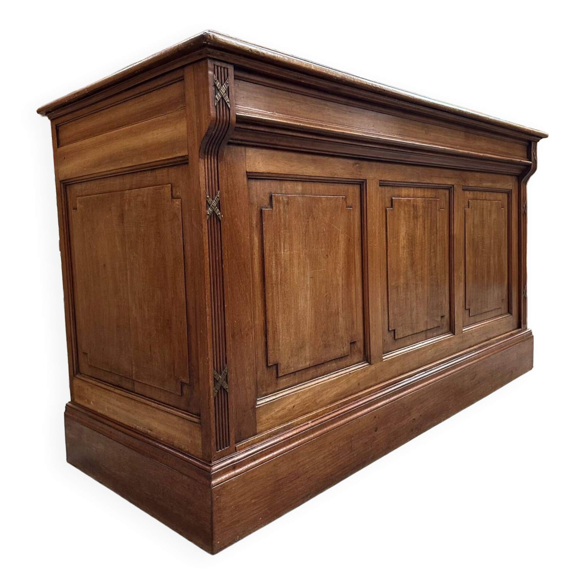 Oak counter early 20th century