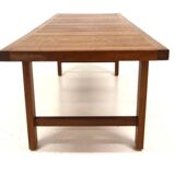 Minimalist teak bench, Sweden, 1960