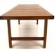 Minimalist teak bench, Sweden, 1960