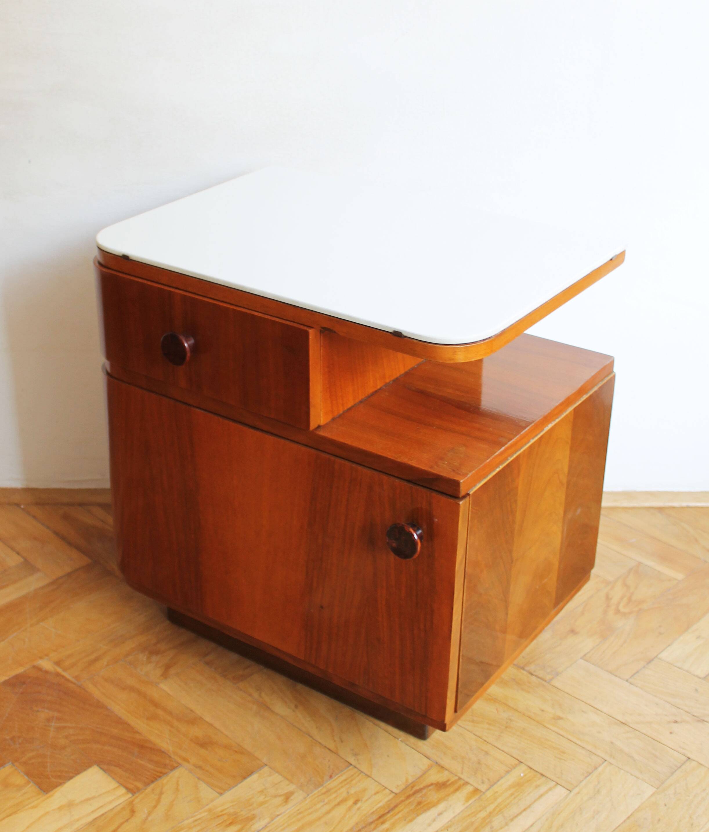 Pair of 1950s bedside tables