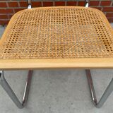 Chair Cesca model by Marcel Breuer with armrests B64