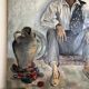 Portrait of the Street Vendor, Ibiza 1932 by Louise Chémot