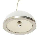 Opaline glass suspension by Pia Guidetti Crippa for Lumi, 1970s.