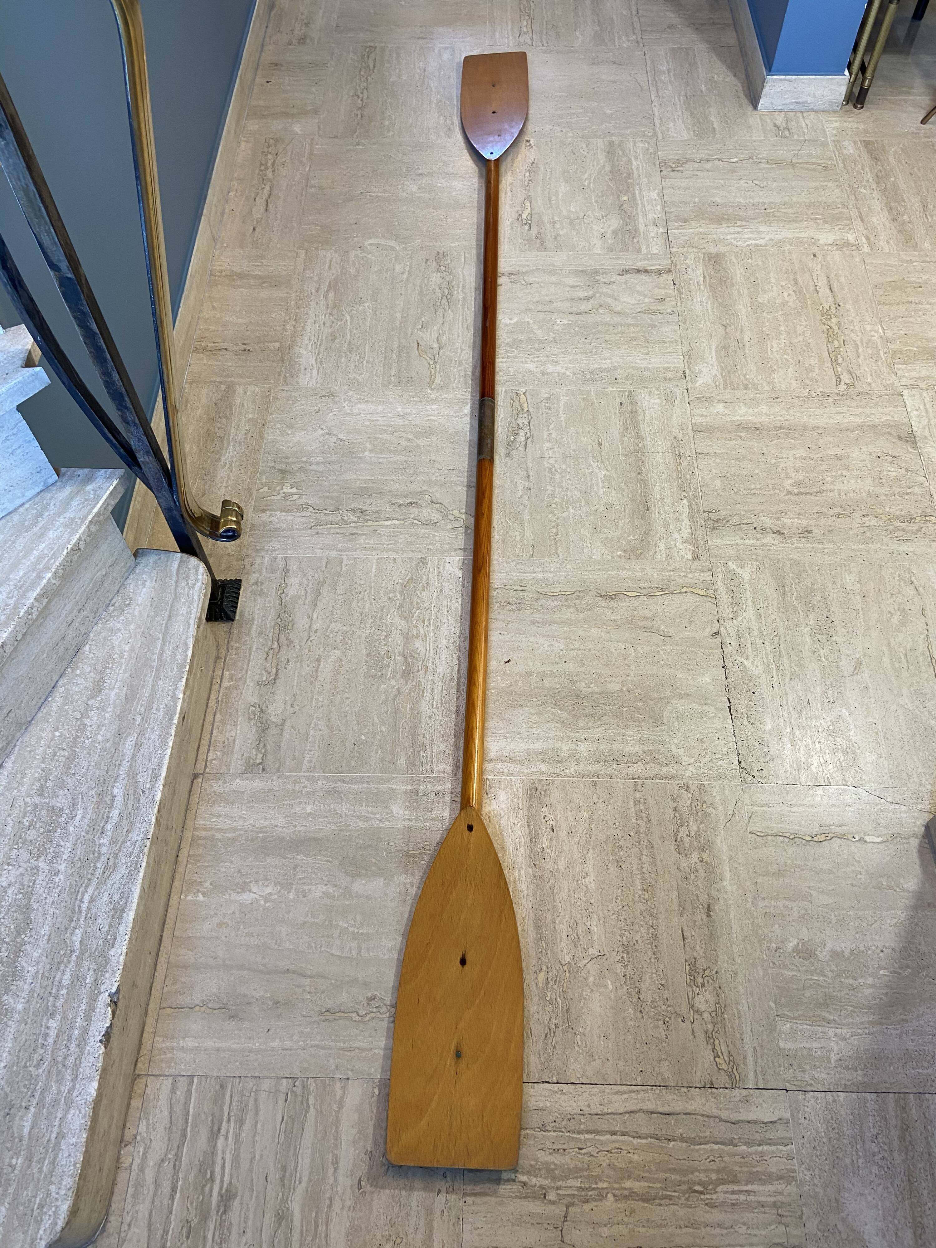 Paddle or vintage oars 1970