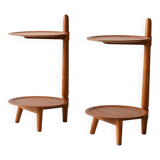 Pair of Danish bedside tables by Edmund Jørgensen