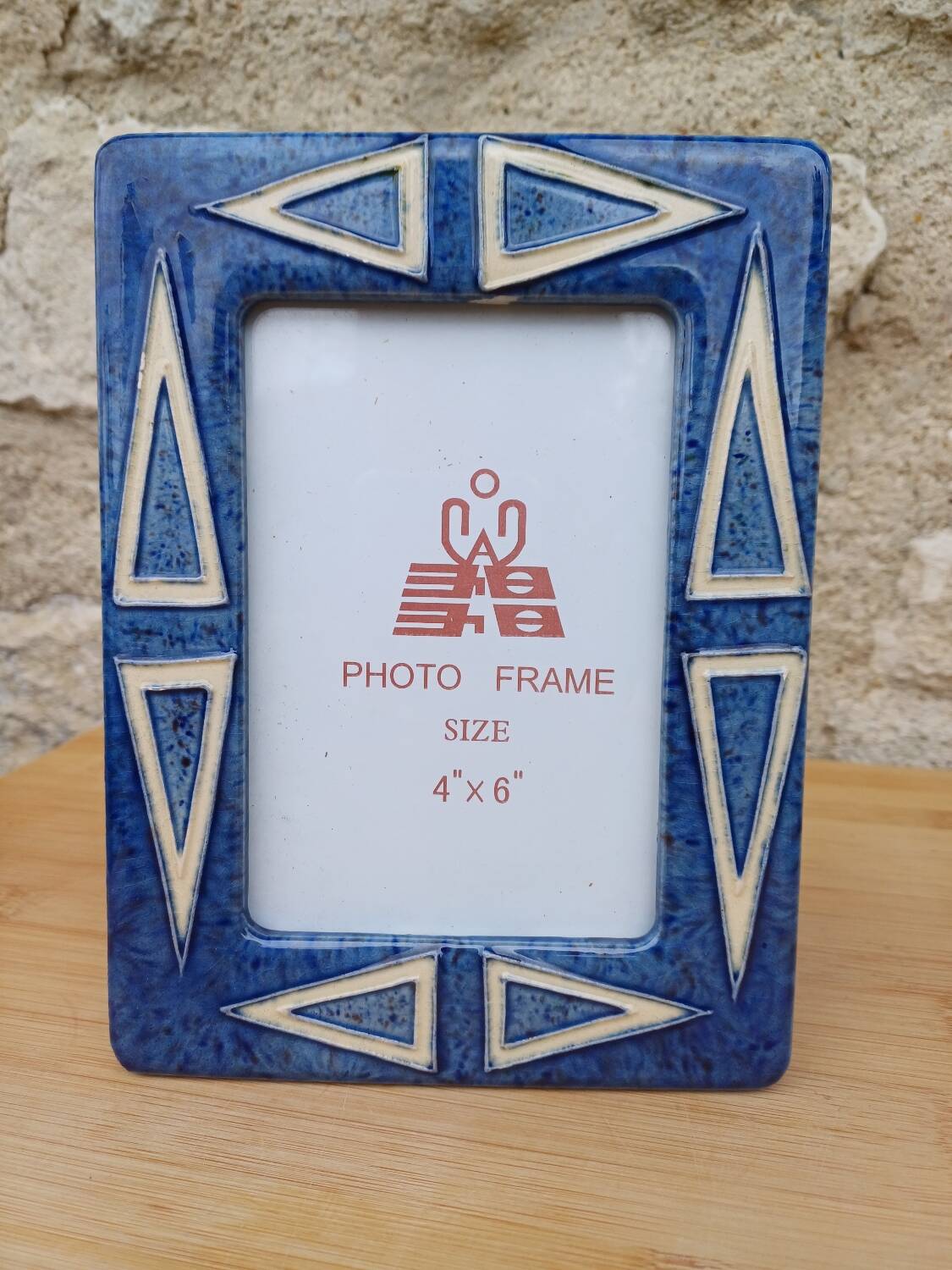 Ceramic photo frame