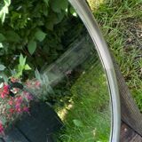 Oval tray mirror