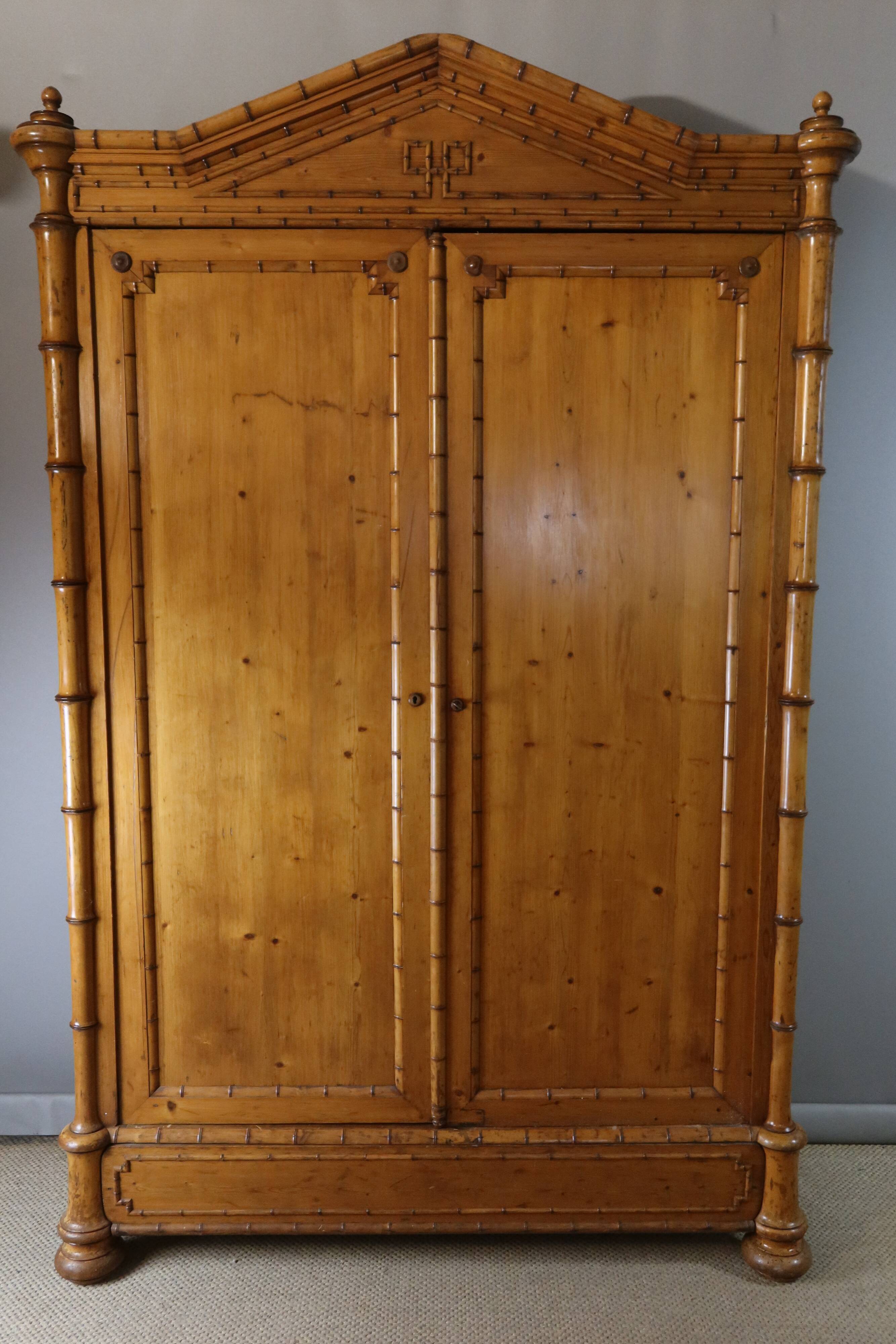 pine wardrobe