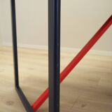 Acacia desk, Italian design, 1980s, production: Italy